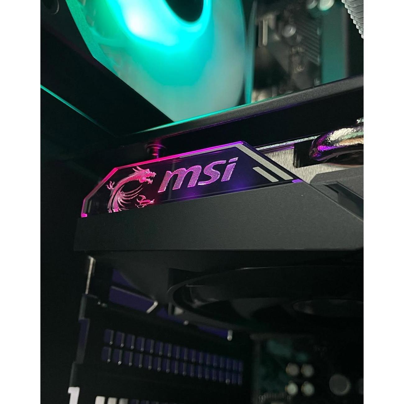 Системный блок игровой KWIK Phoenix Flame kl668 Фантом белый