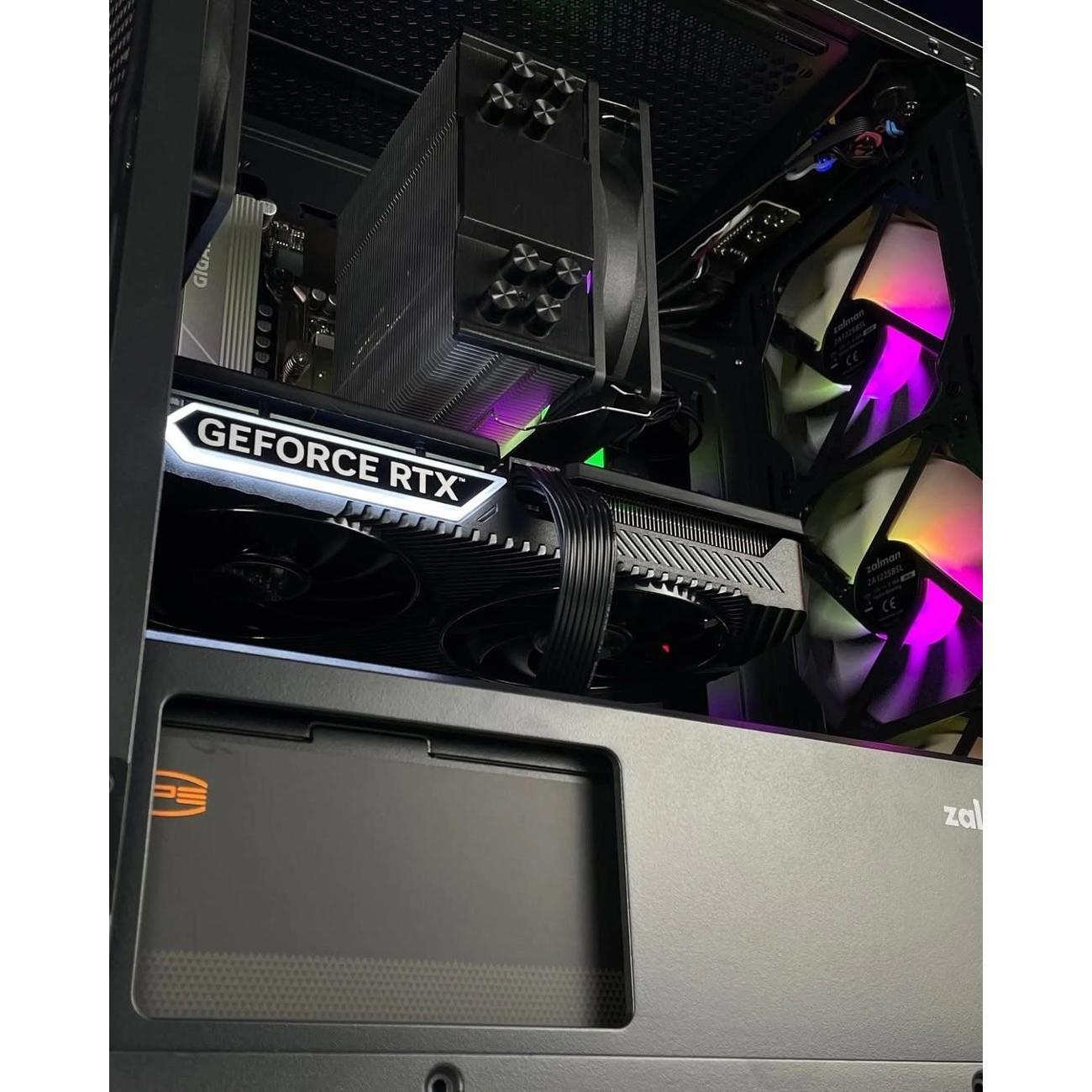 Системный блок игровой KWIK Silent Storm kl560-A черный титан