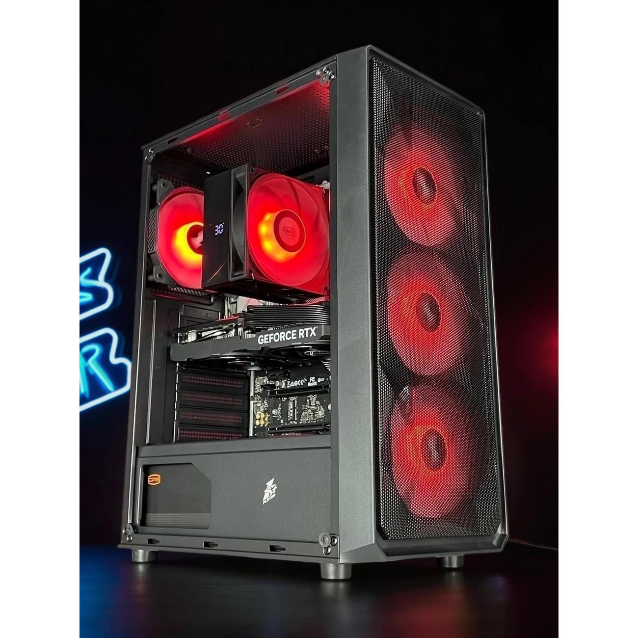 Системный блок игровой KWIK Silent Storm kl532-A черный титан