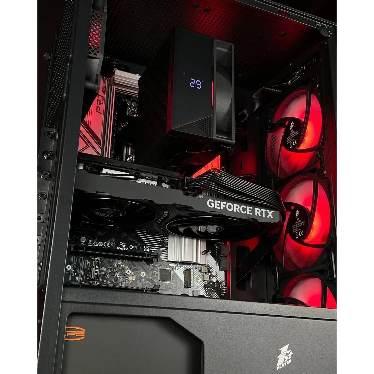 Системный блок игровой KWIK Silent Storm kl532-A черный титан