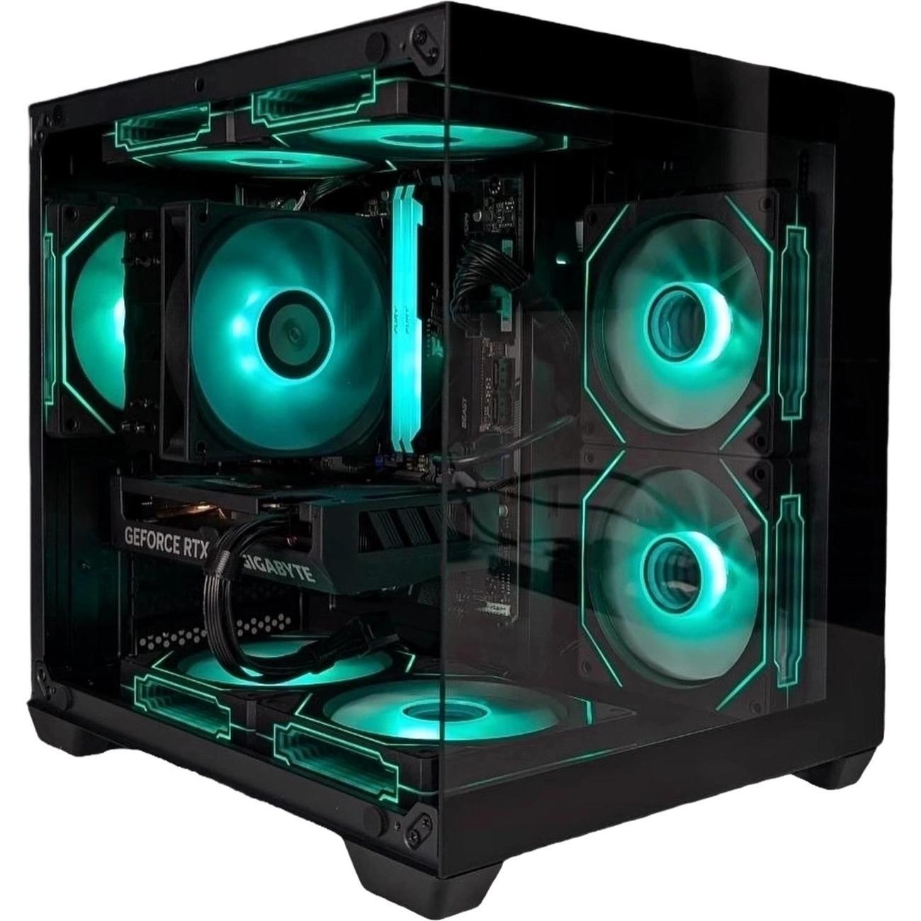 Системный блок игровой KWIK Future Force kl520-A черный титан