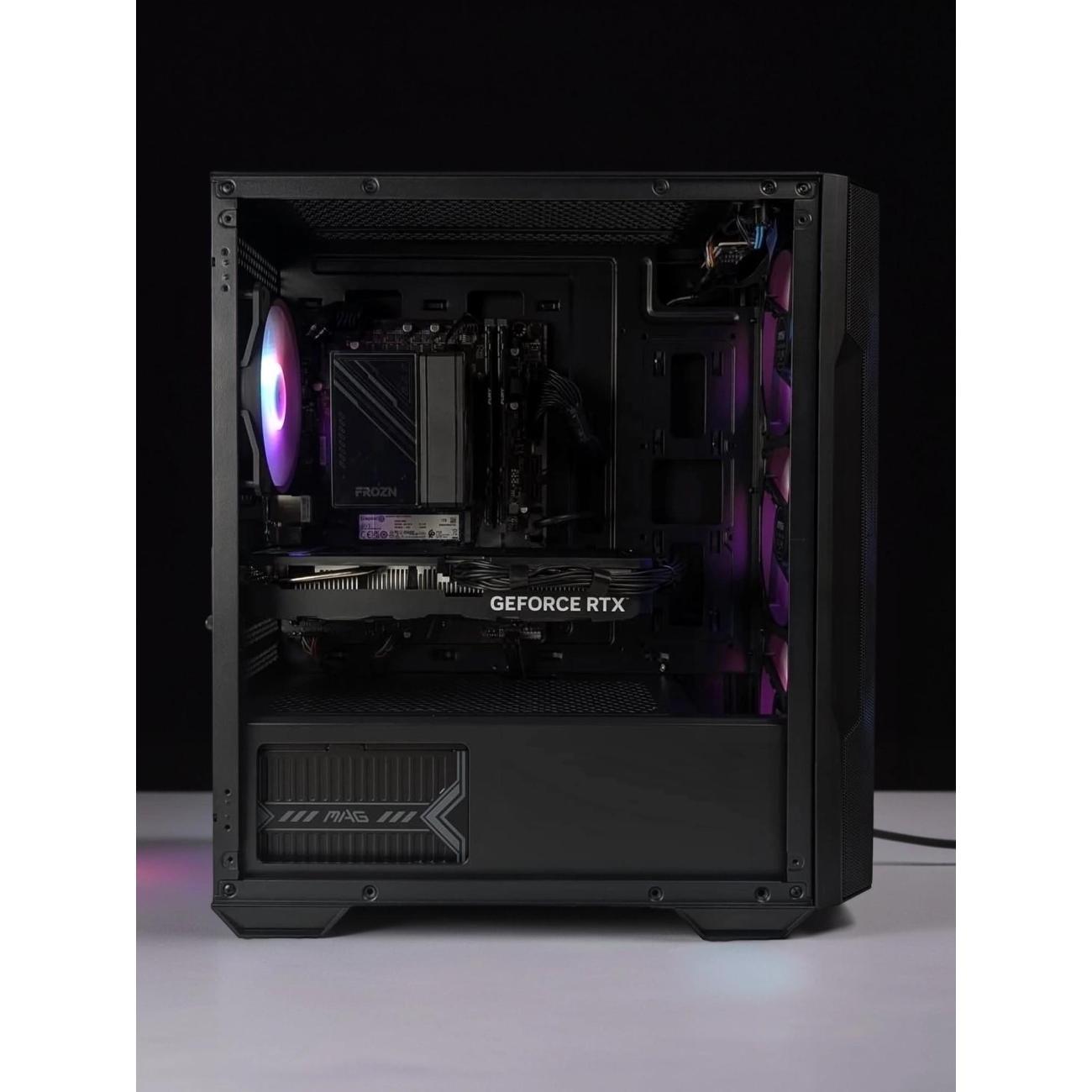 Системный блок игровой KWIK ryzen 7 8700f/ rtx 5060ti 16gb