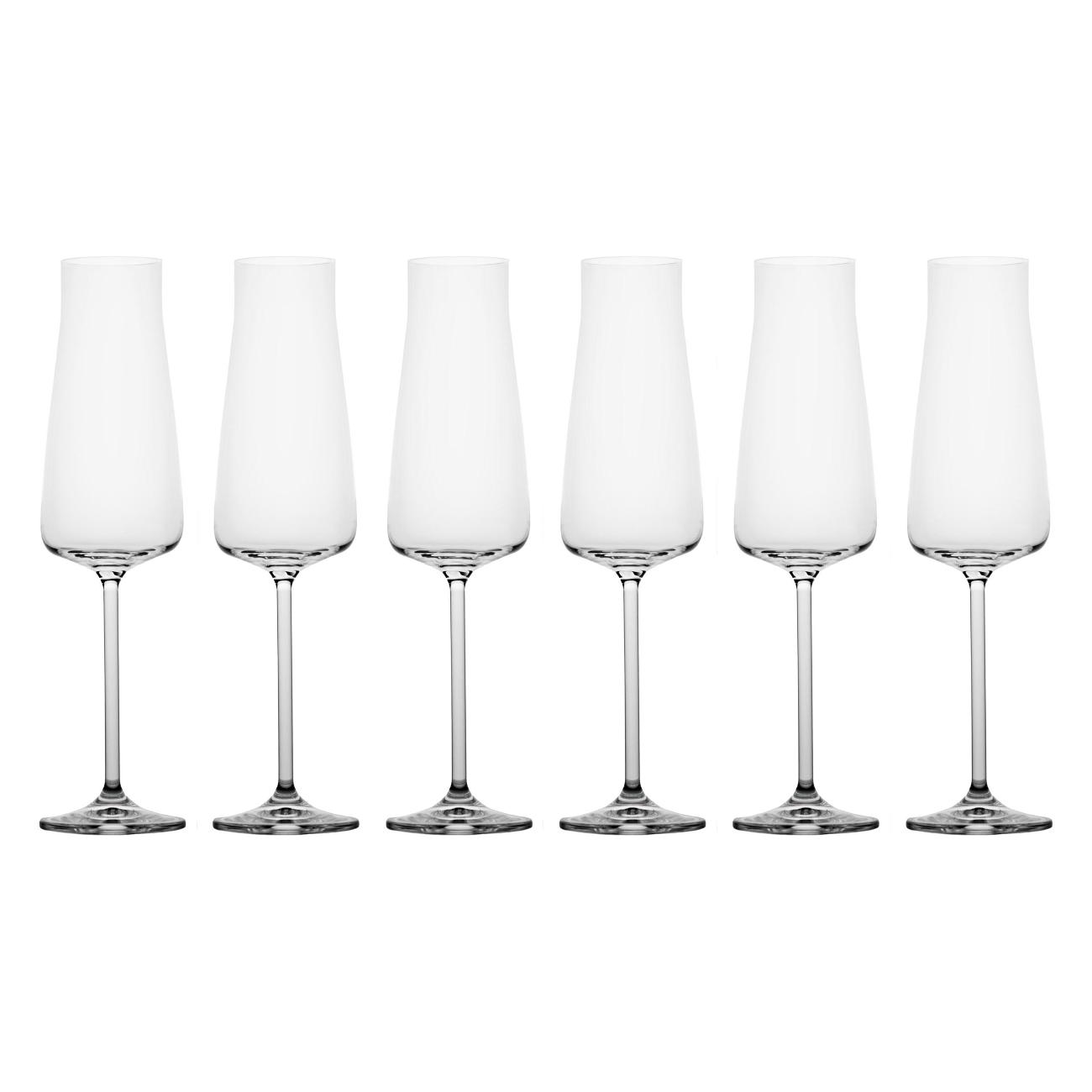 Набор бокалов Crystalex Алекс д/шампанского 210 мл 6 шт.