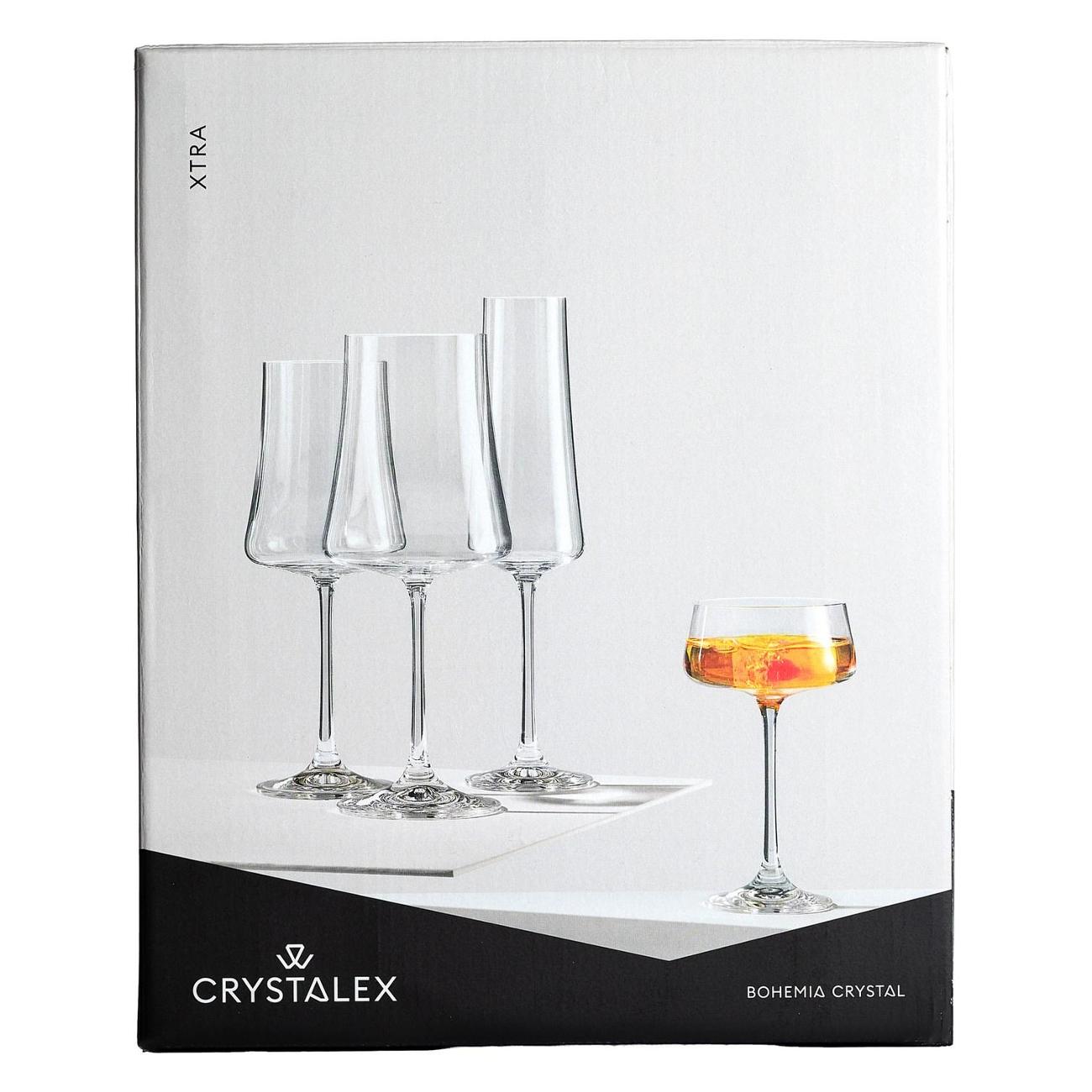 Набор бокалов Crystalex Экстра для шампанского 215 мл 6 шт.