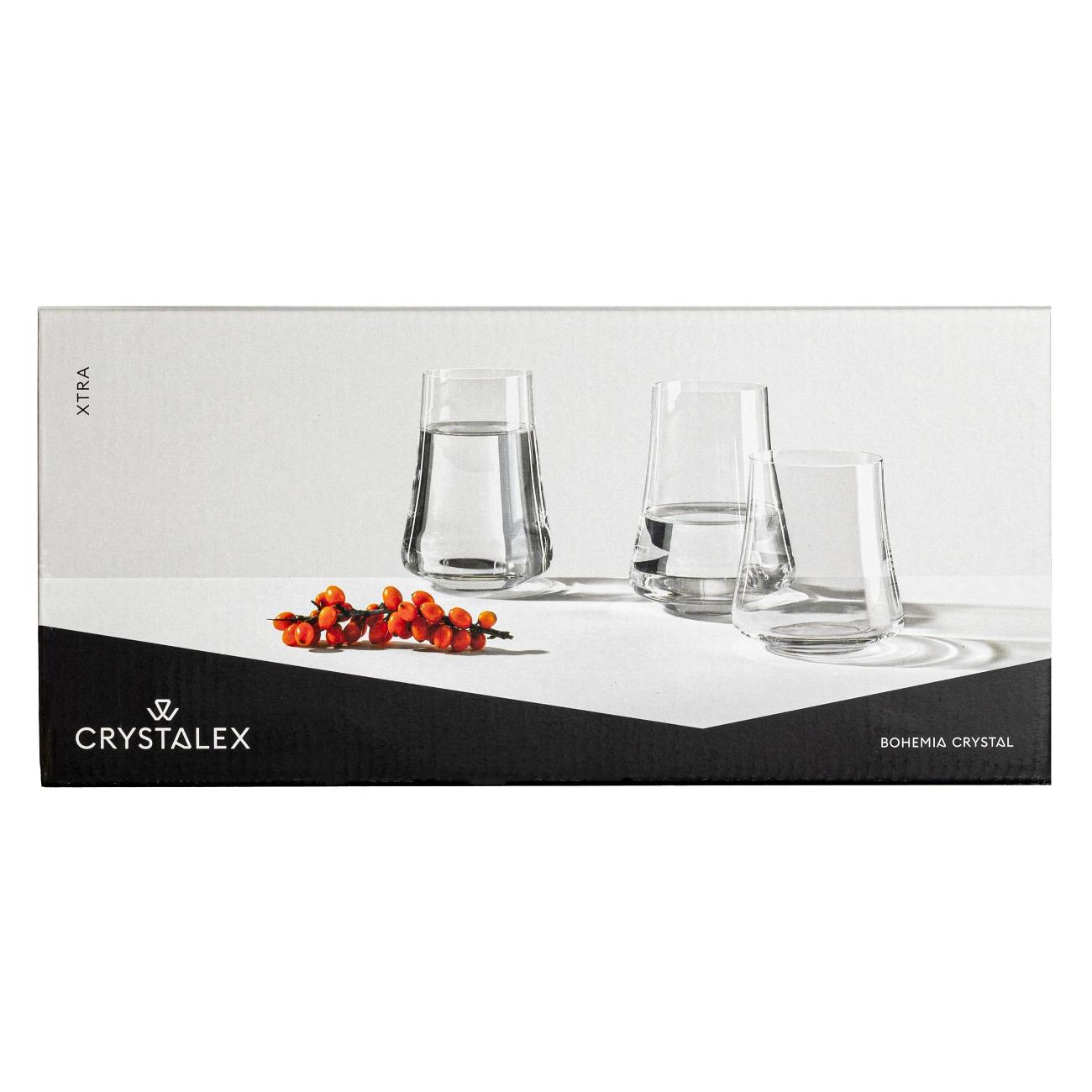 Набор стаканов для воды Crystalex Экстра 400  мл 6 шт.