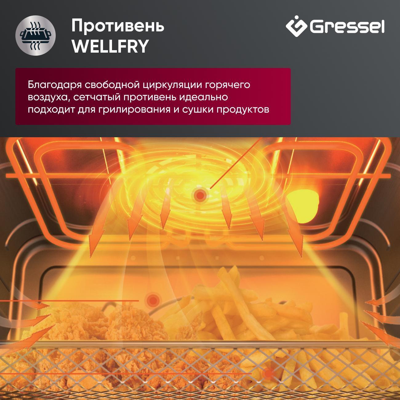 Электрический духовой шкаф Gressel U6ES57000