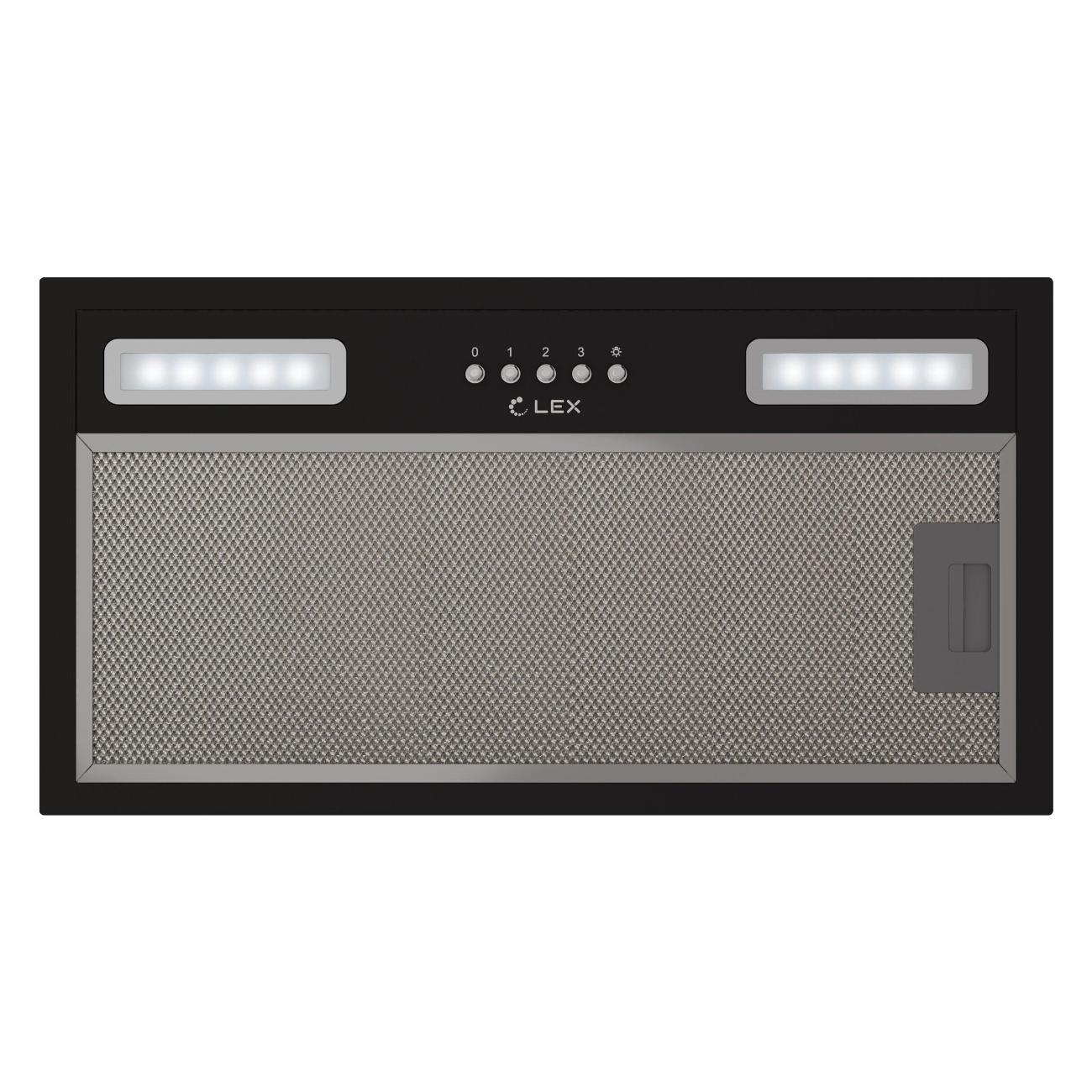 Вытяжка полностью встраиваемая LEX HYPER 900 BL