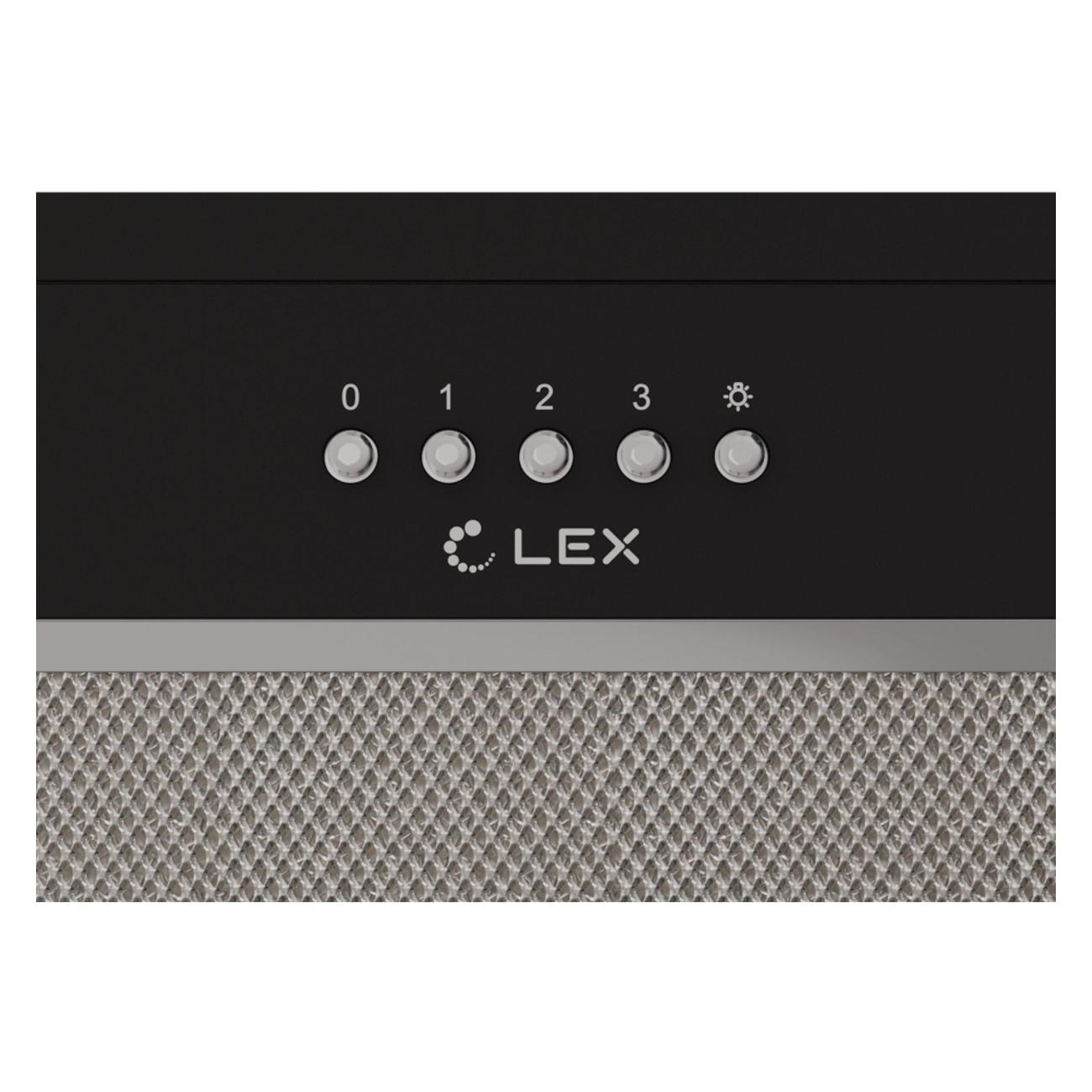 Вытяжка полностью встраиваемая LEX HYPER 900 BL