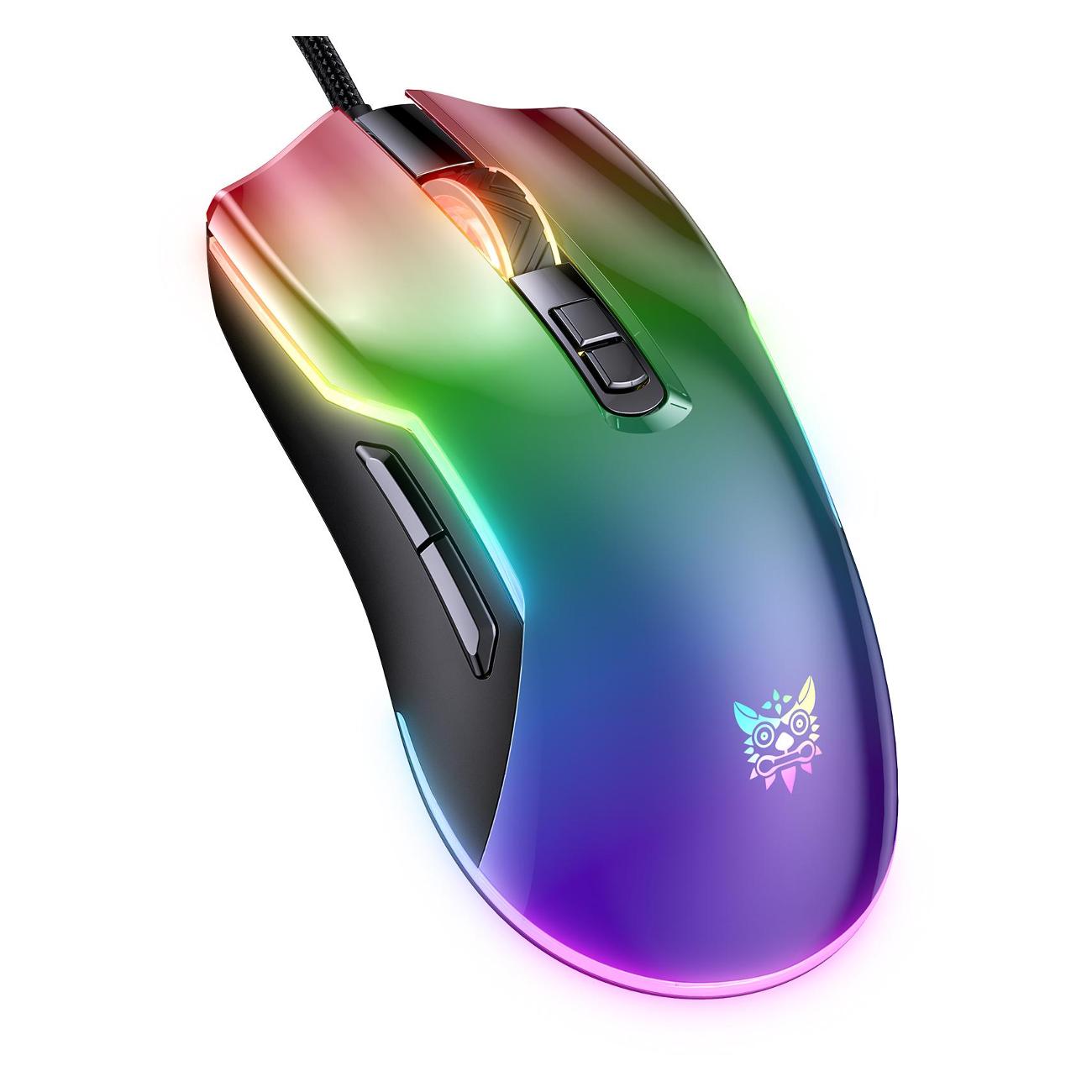 Игровая мышь Onikuma CW922 Black Rainbow