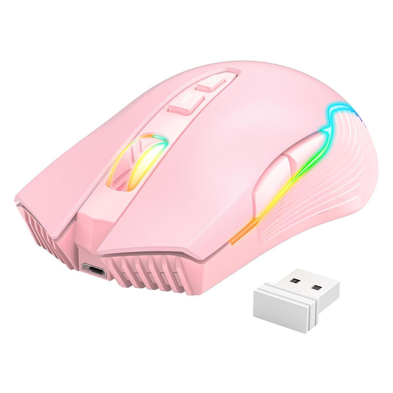 Игровая мышь Onikuma CW905 Pink Cloud