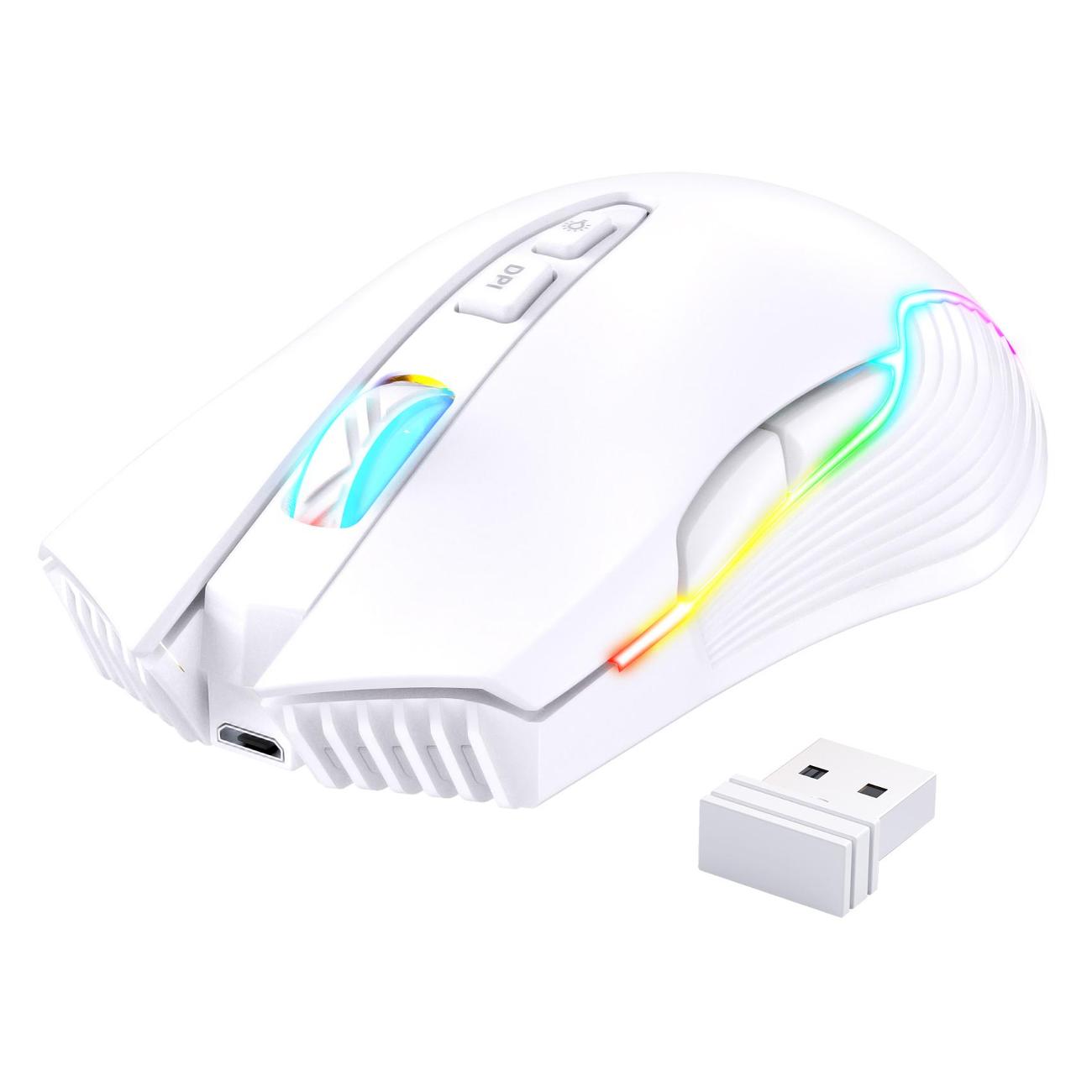 Игровая мышь Onikuma CW905 White Cloud