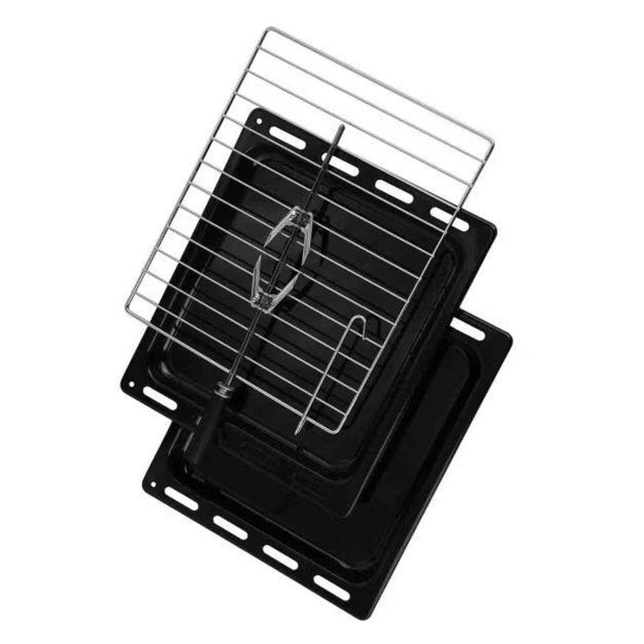 Комбинированная плита de luxe 506040.00гэ(кр)чр белый