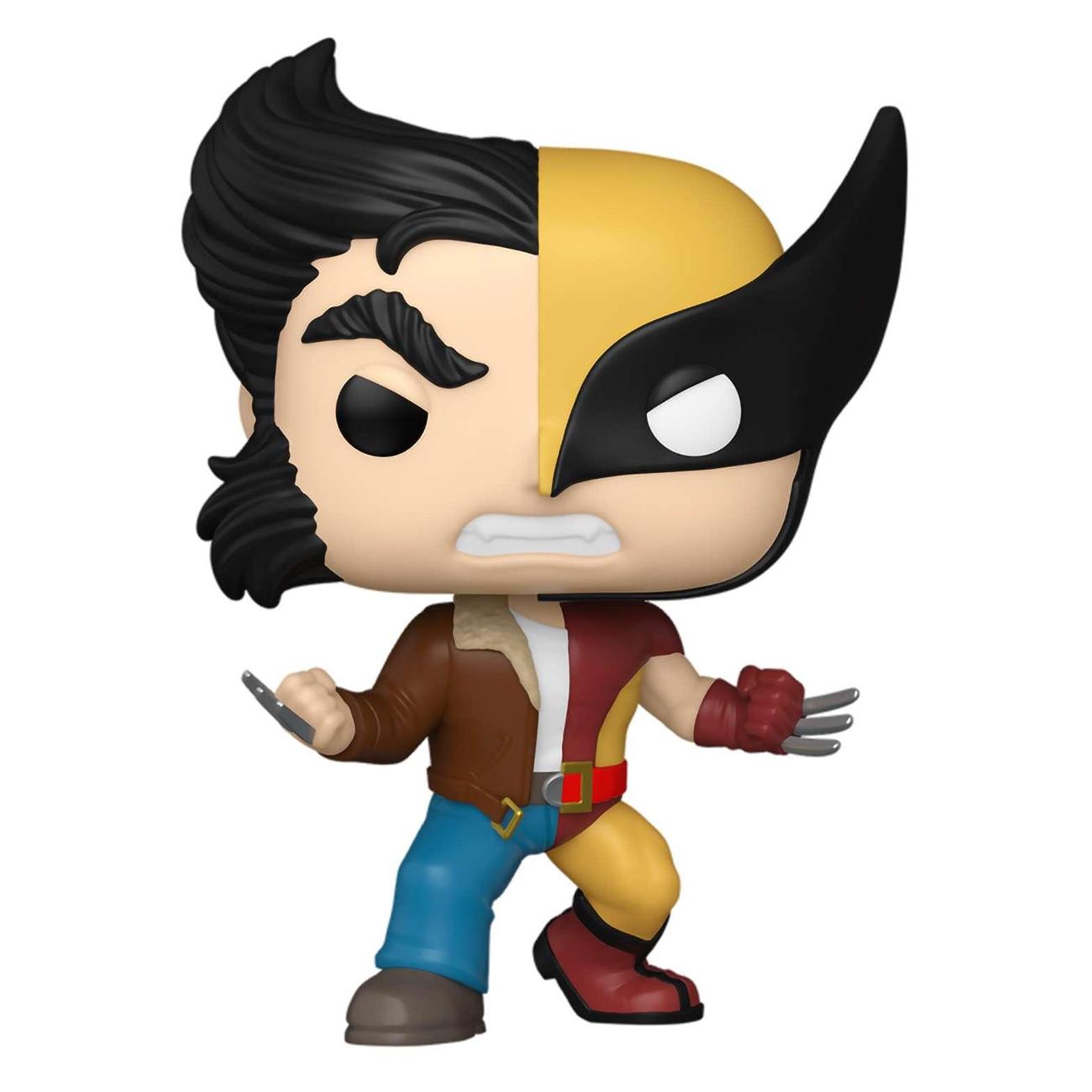 Фигурка Funko Bobble Marvel Split Logan/Wolverine (1433)# фото