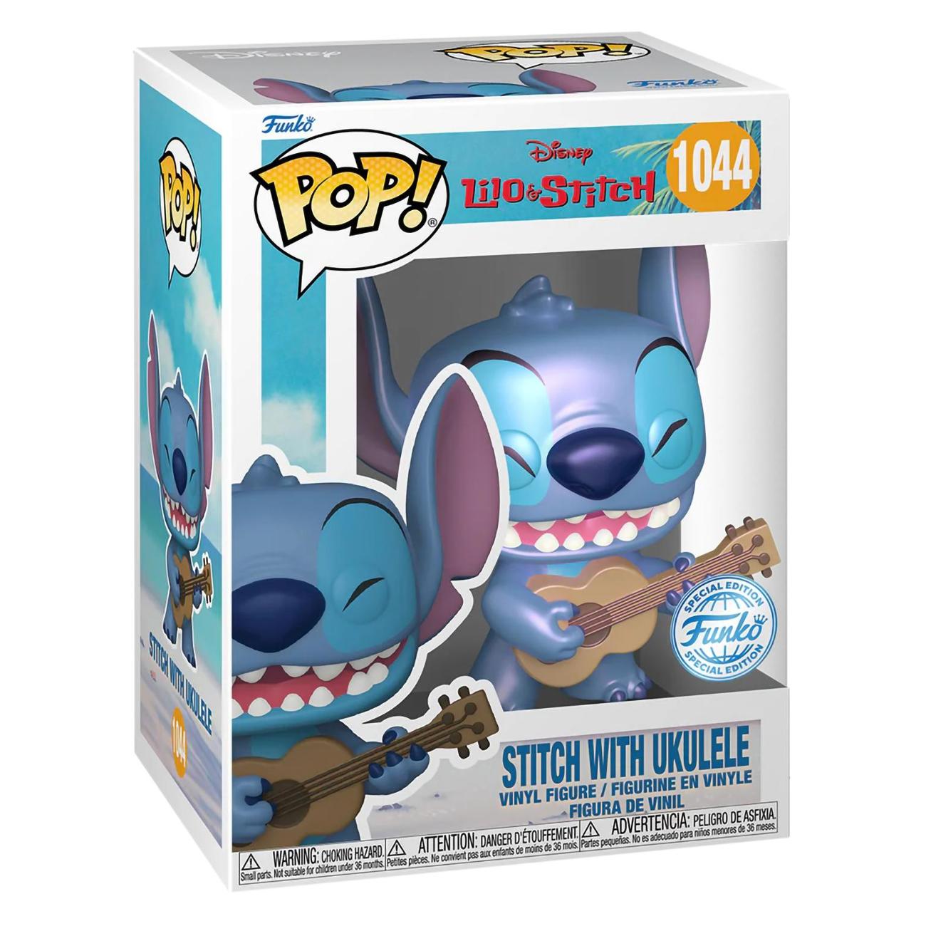 Фигурка Funko Lilo & Stitch Stitch w/Ukulele (1044)
