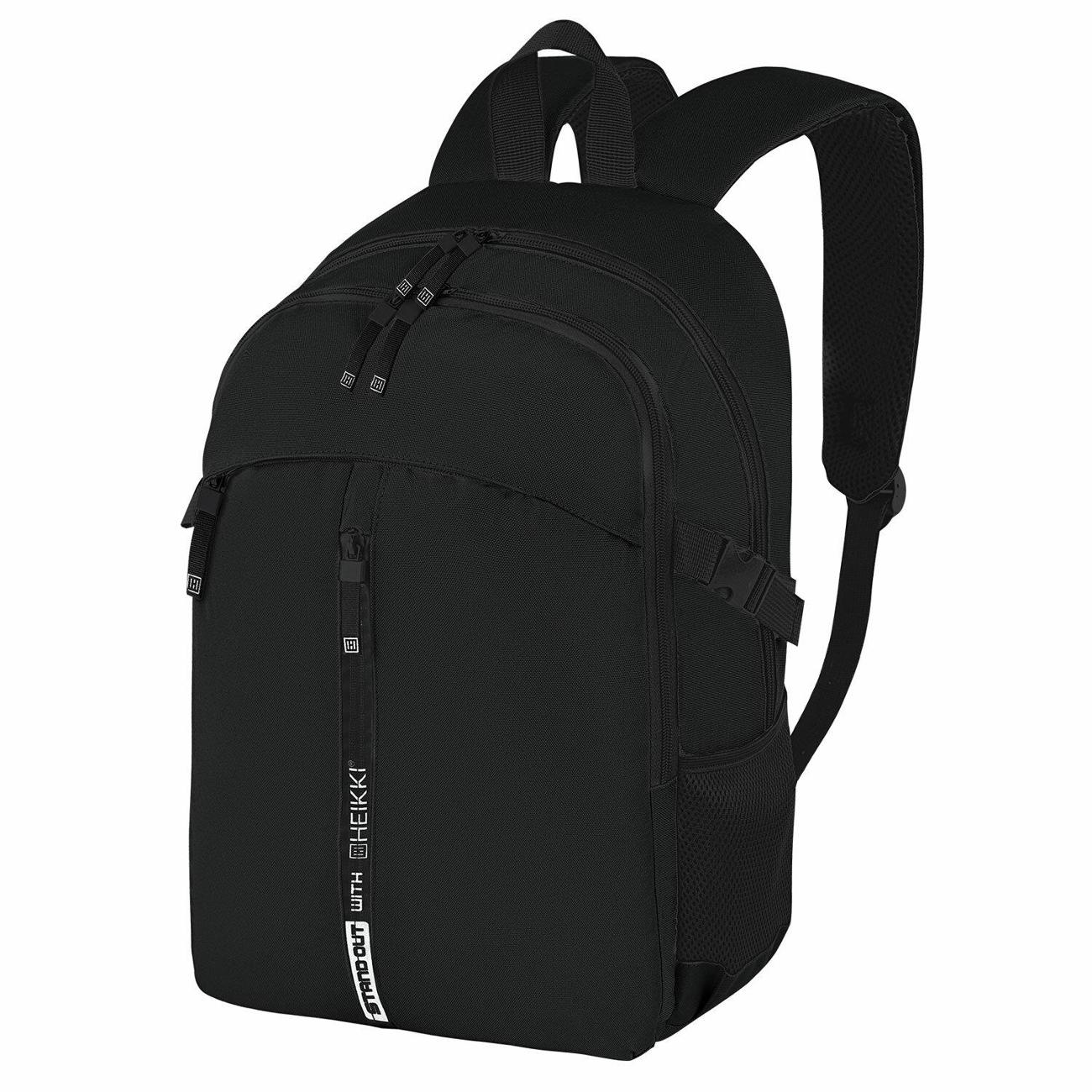 Рюкзак HEIKKI CHOICE Черный 42х32х13см