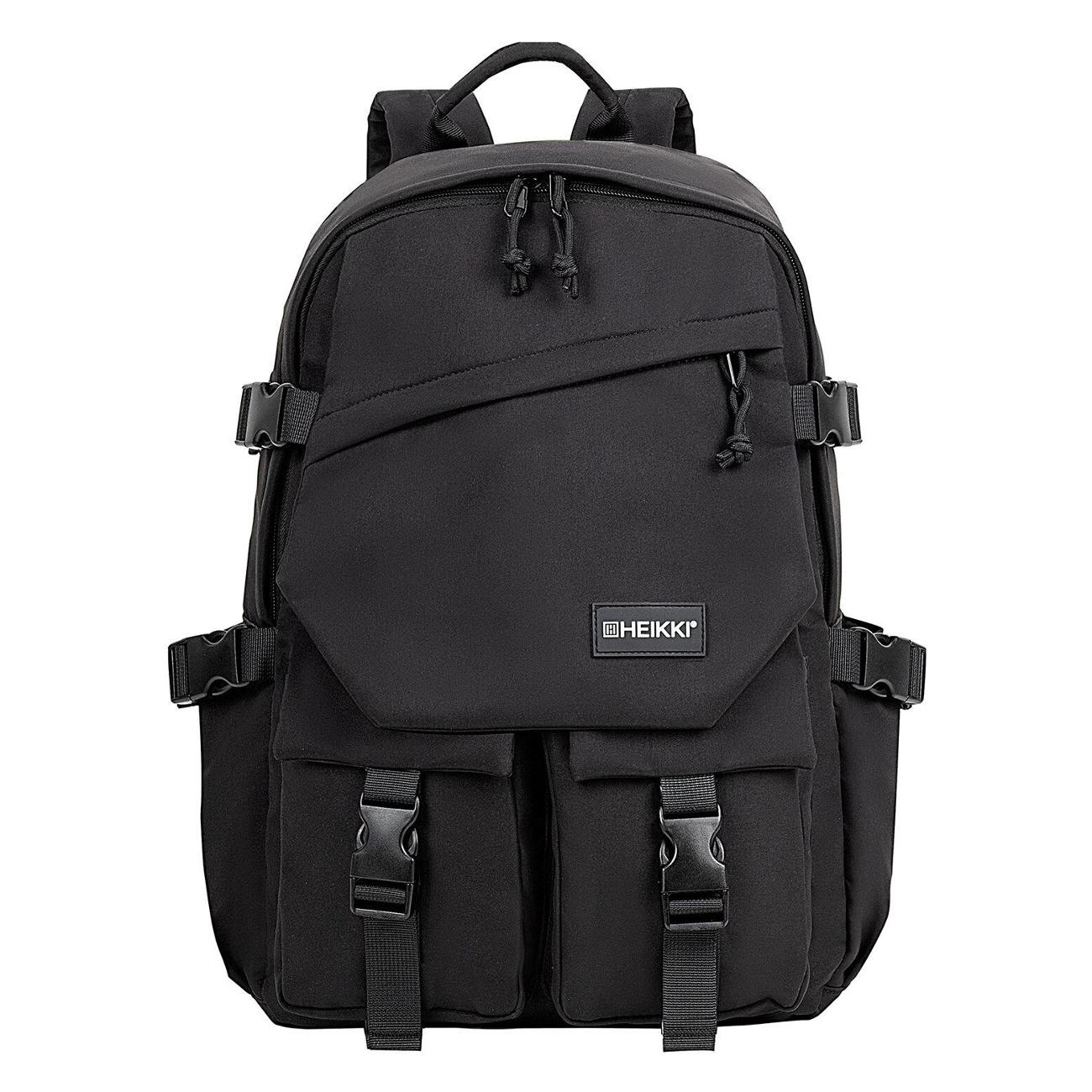 Рюкзак городской HEIKKI FUSION Черный 43х30х14см