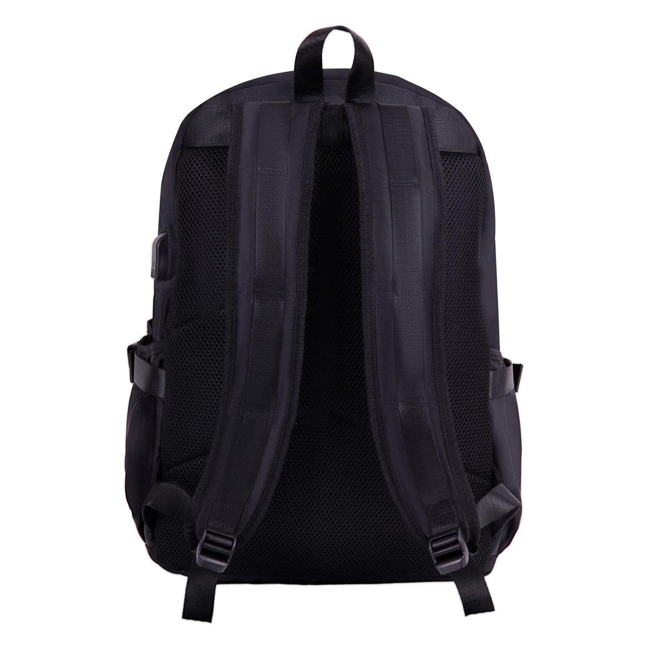 Рюкзак городской HEIKKI FUSION Черный с белым 45х31х18см