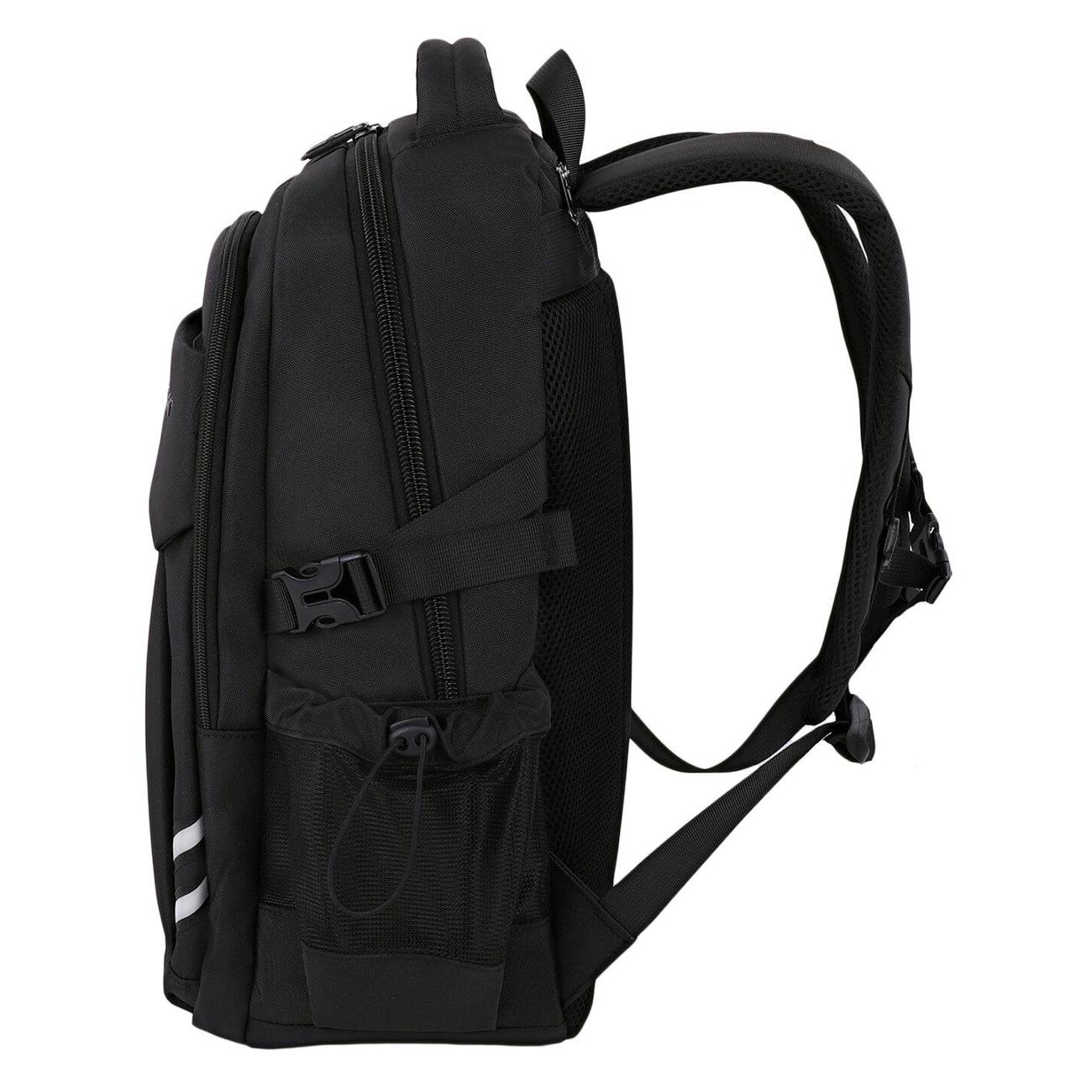 Рюкзак городской HEIKKI CHALLENGE Черный 47х32х17см