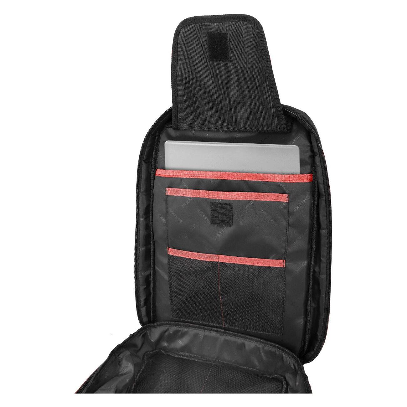 Рюкзак городской HEIKKI HIGH TECH Черный 46х30х10см