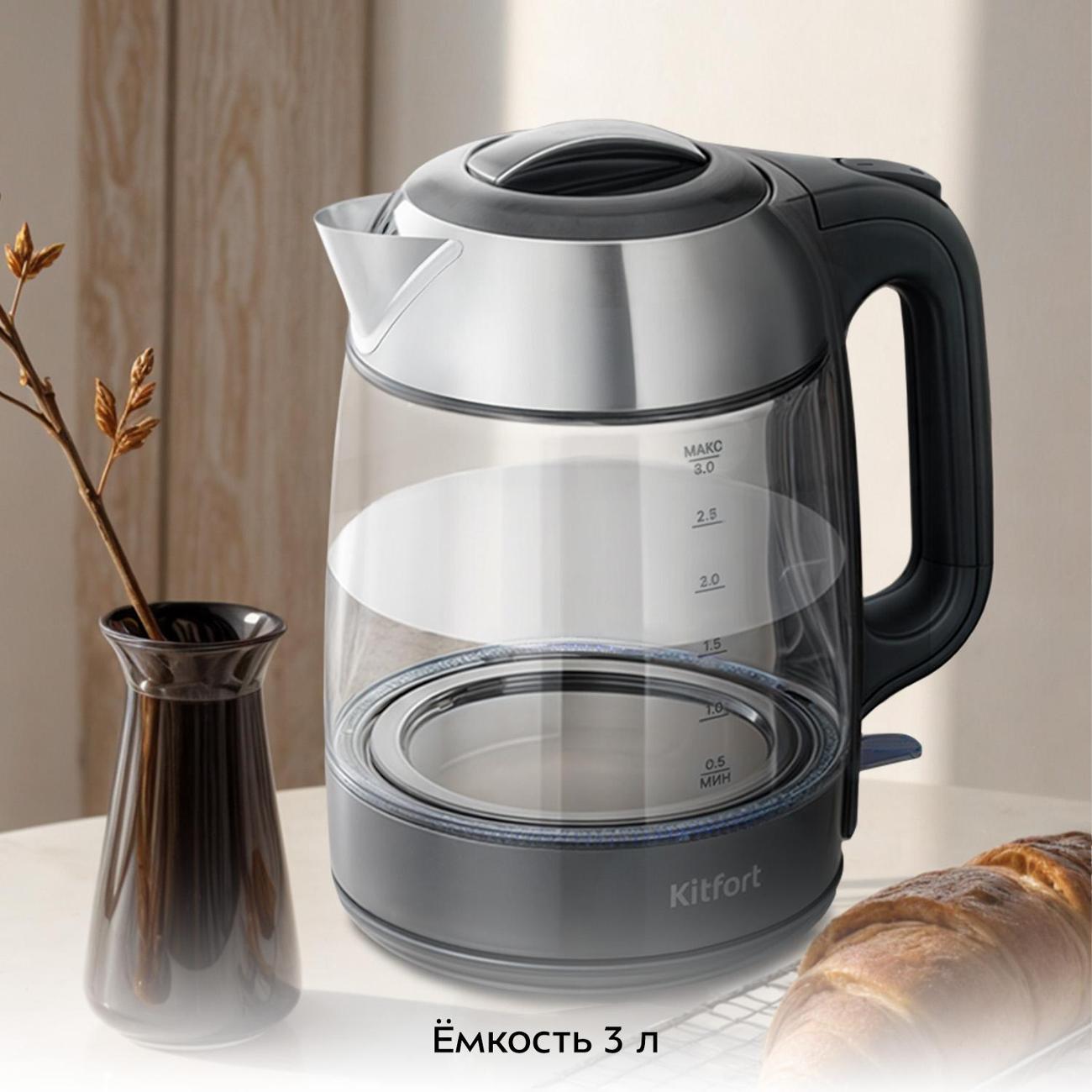 Электрочайник Kitfort КТ-6762