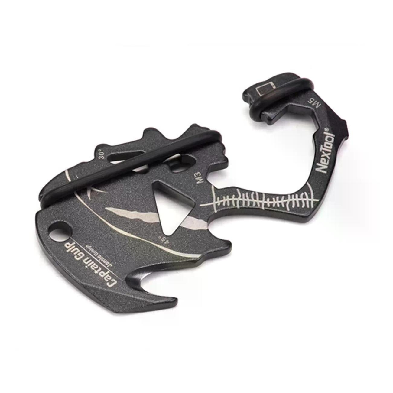 Мультитул NexTool Captain Gulp черный