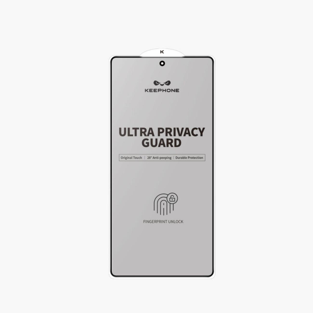 Защитное стекло Keephone Антишпион для Galaxy S25 Ultra