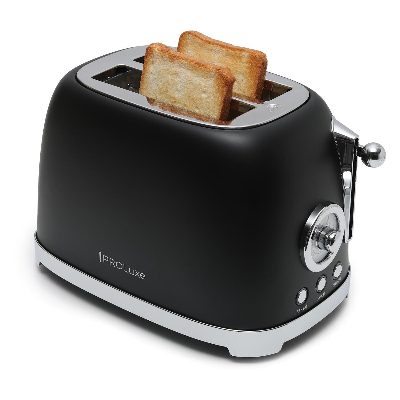Тостер PROLuxe PL-TOBLK01