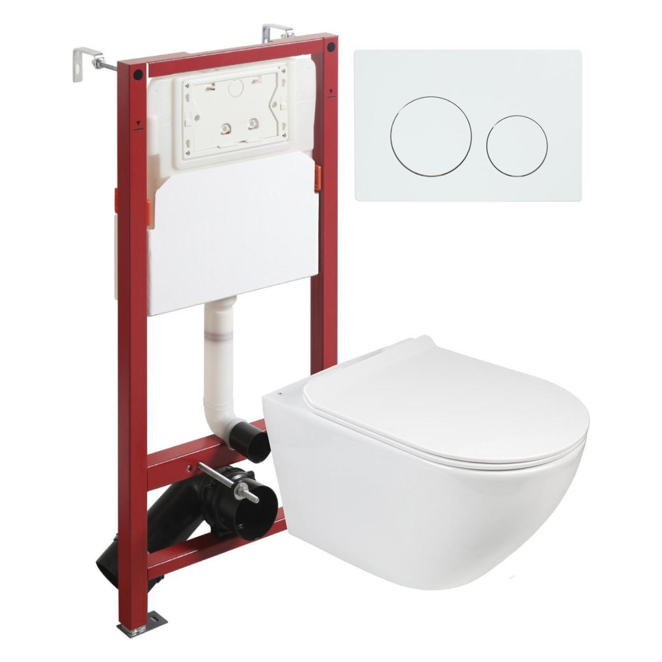 Унитаз Agger ATI03100+APB188 фото