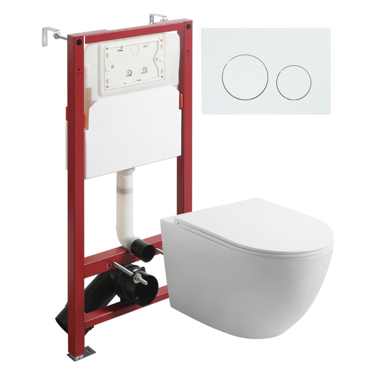 Унитаз Agger ATI07150+APB188 фото