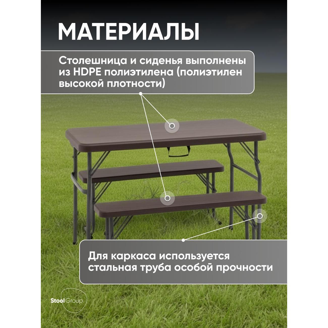 Стол обеденный раскладной Stool Group Кейт YX-B113 brown