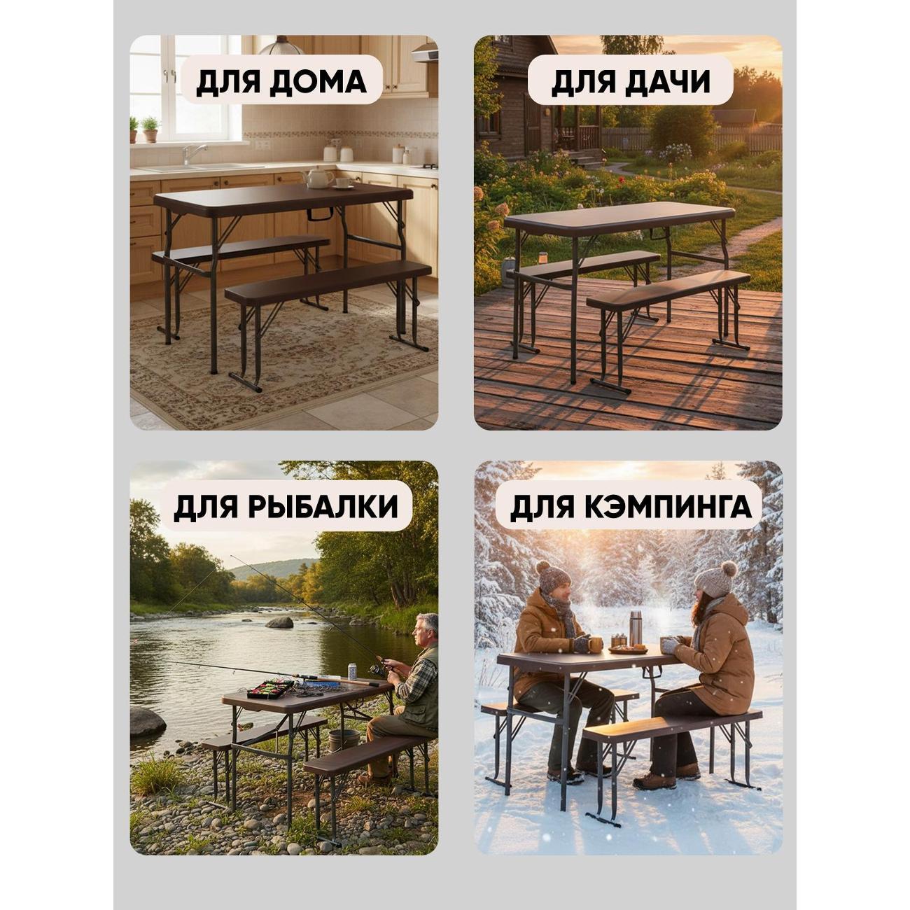 Стол обеденный раскладной Stool Group Кейт YX-B113 brown