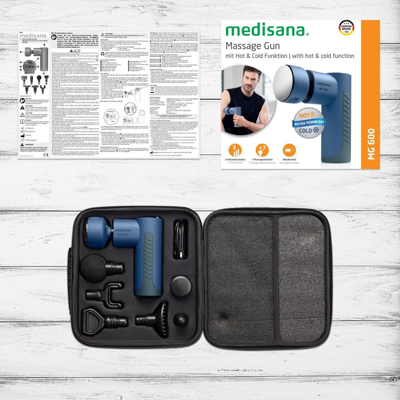 Перкуссионный массажер Medisana MG 600