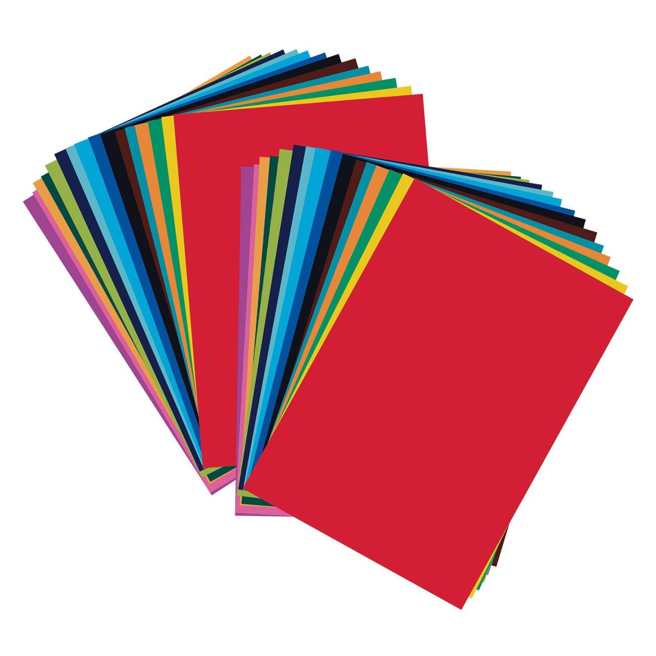 Цветная бумага А4 Brauberg 113566