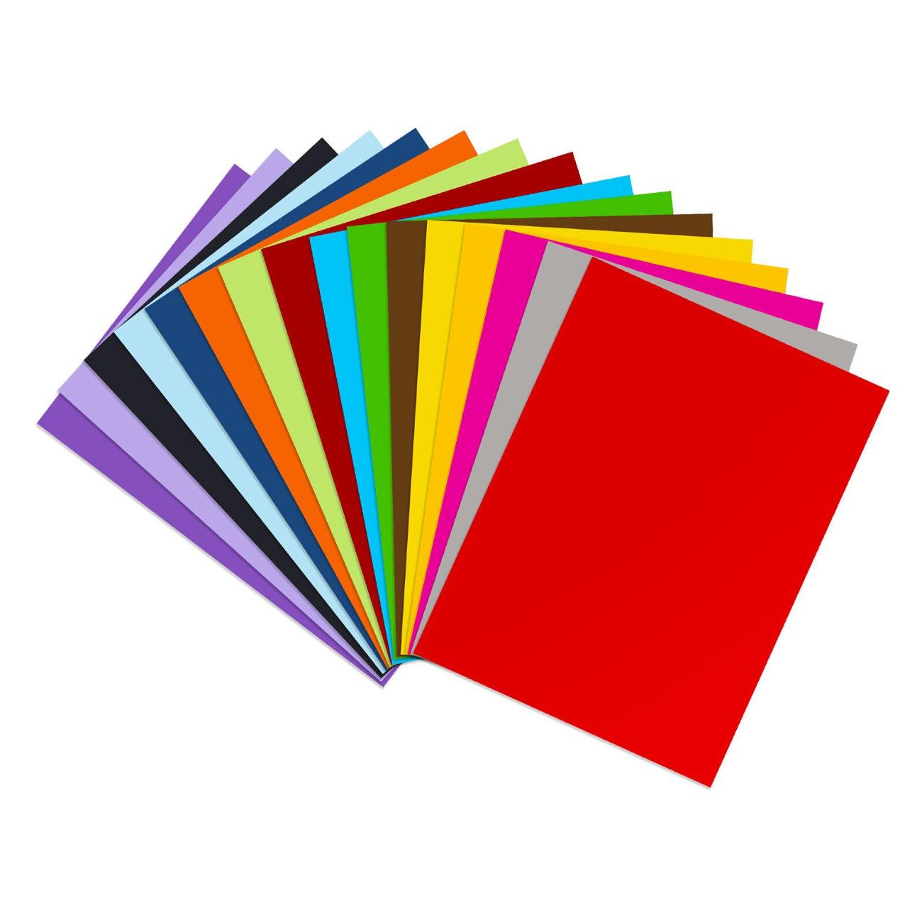 Цветная бумага А4 Brauberg 115089