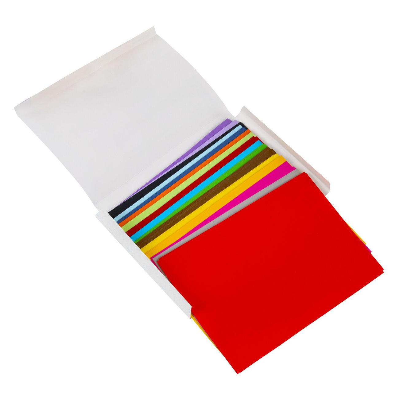 Цветная бумага А4 Brauberg 115089