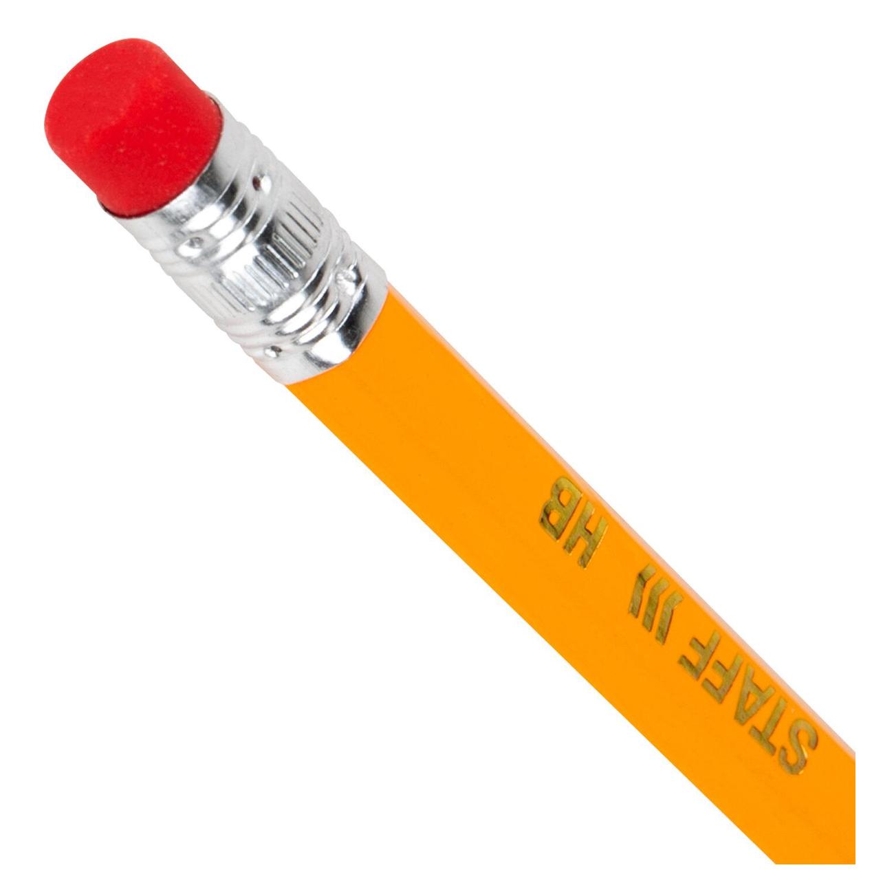 Карандаши Staff ч/гр Basic 30шт HB с ластиком 181881