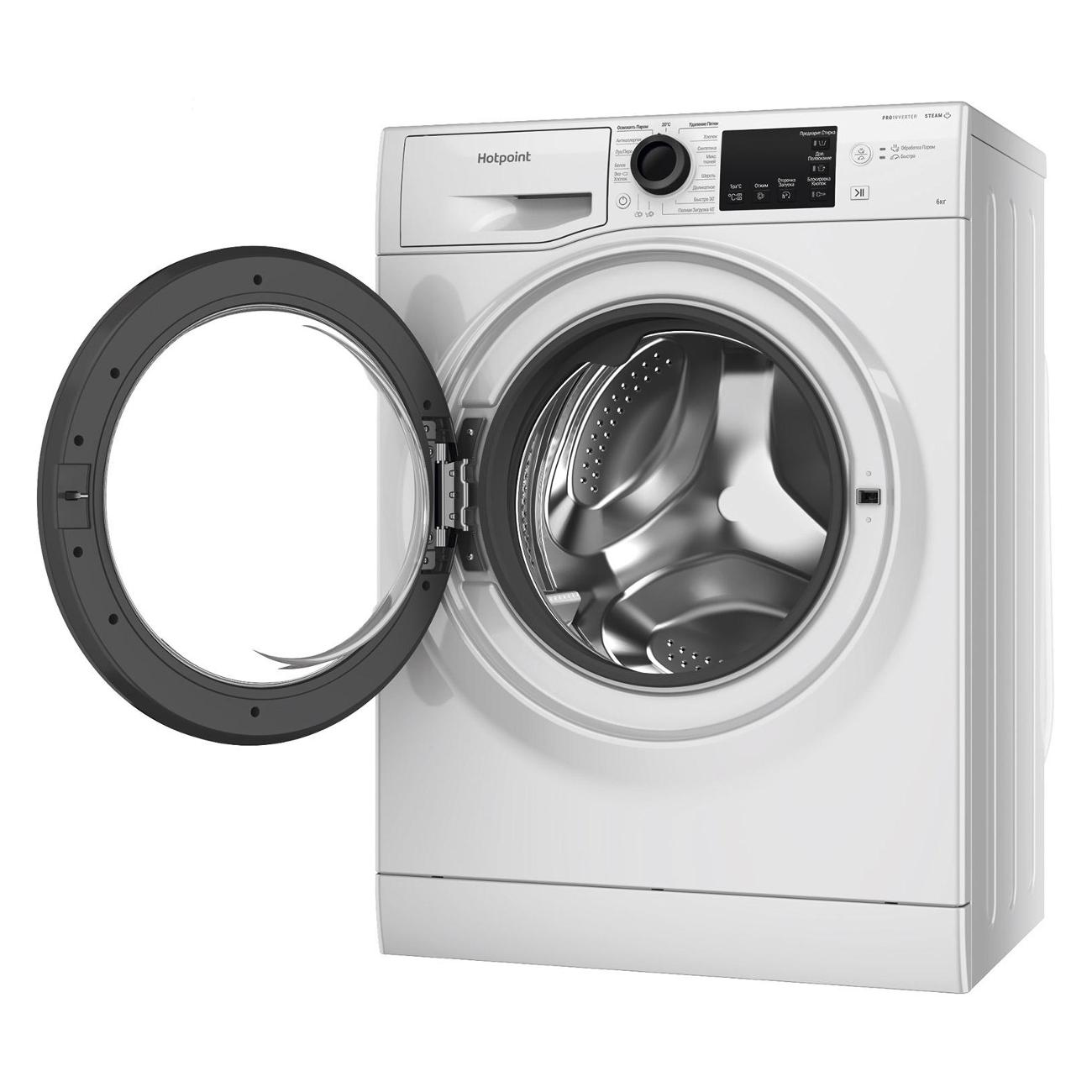 Стиральная машина узкая Hotpoint NSB 6039 K VE RU