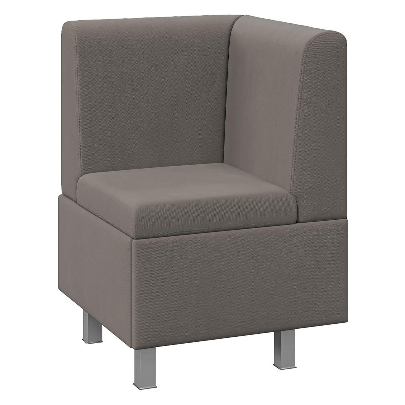 Диван модульный Трия Блюз коричневый