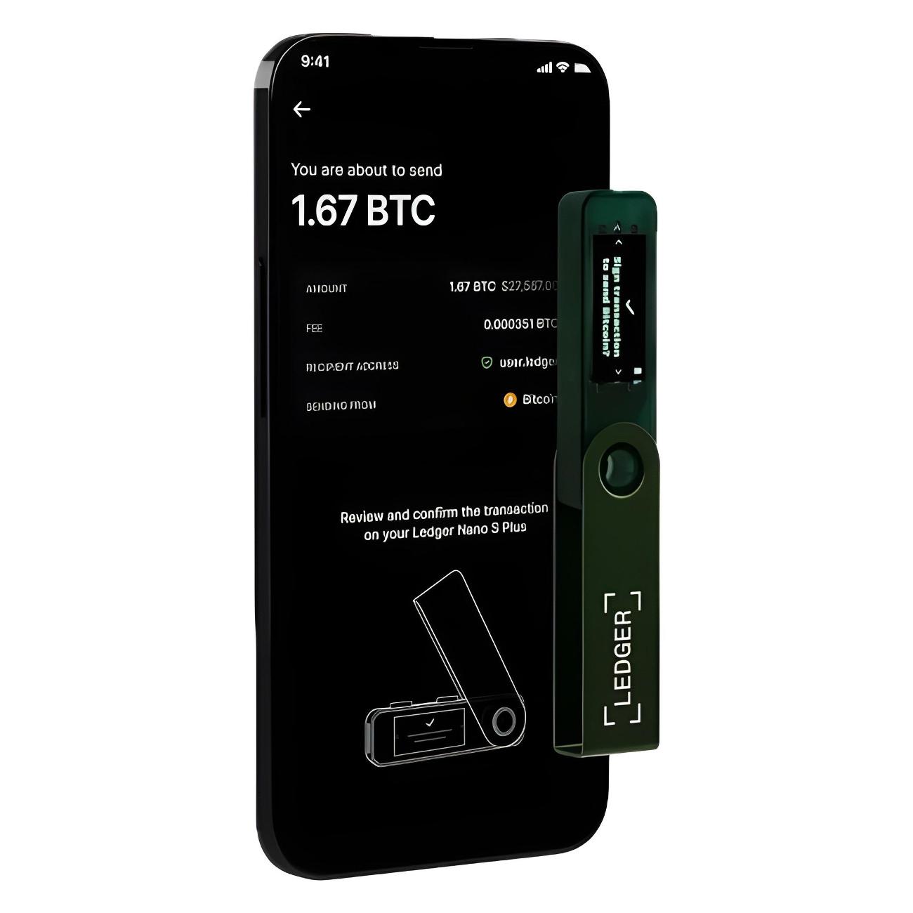 Криптокошелек Ledger 01-LDSPEG-0