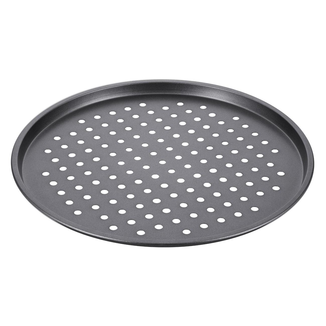 Форма для пиццы перфорированная 34см (металл) REGENT inox Easy