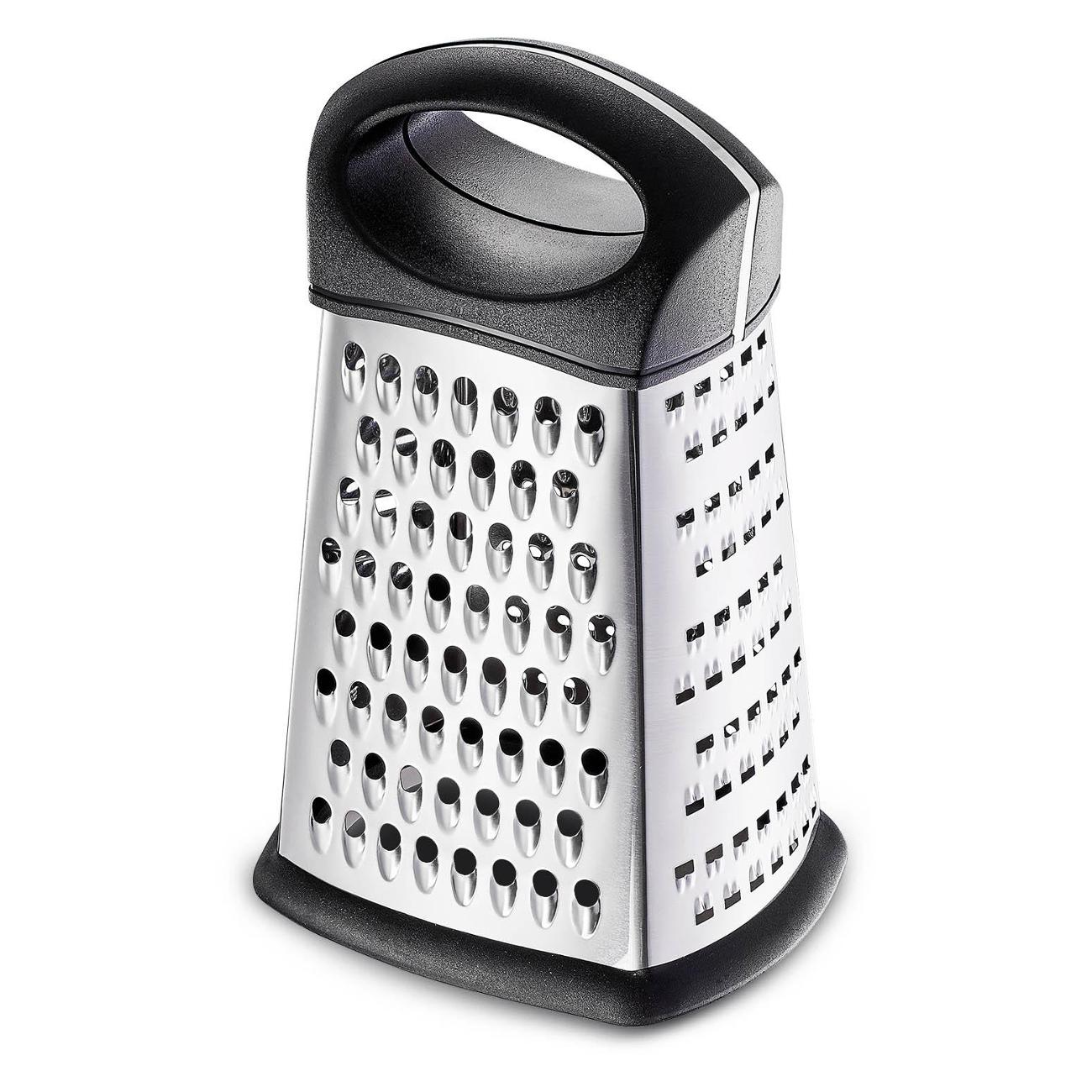 Терка кухонная с контейнером REGENT inox PRESTO