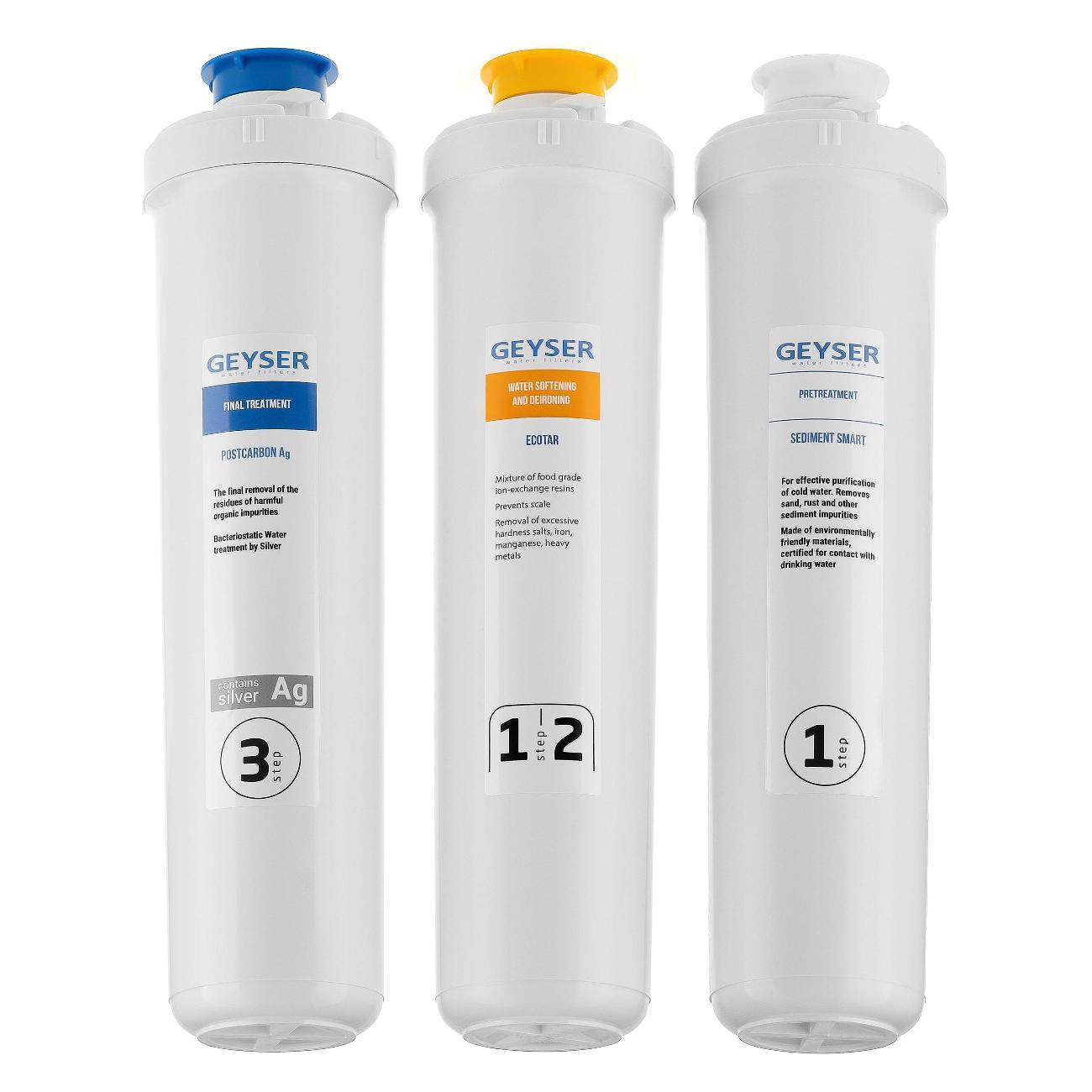 Картридж к фильтру для очистки воды Гейзер Оптима Старт 50122