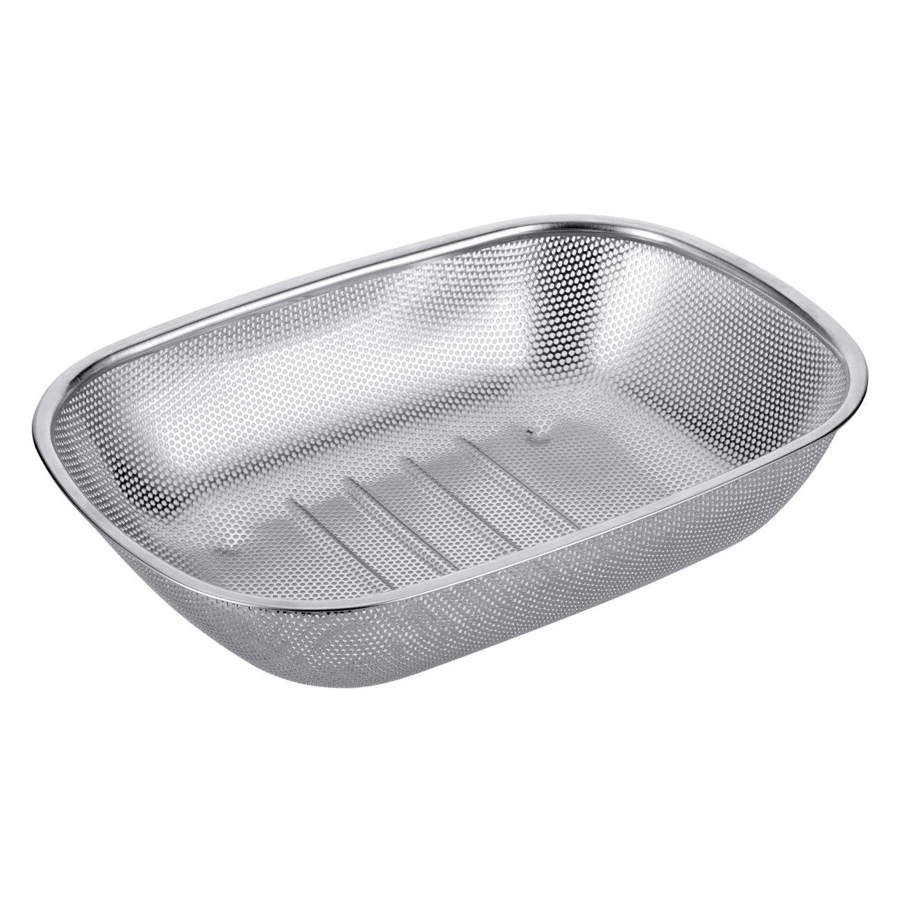 Дуршлаг овальный 35х24х8см REGENT inox PRONTO