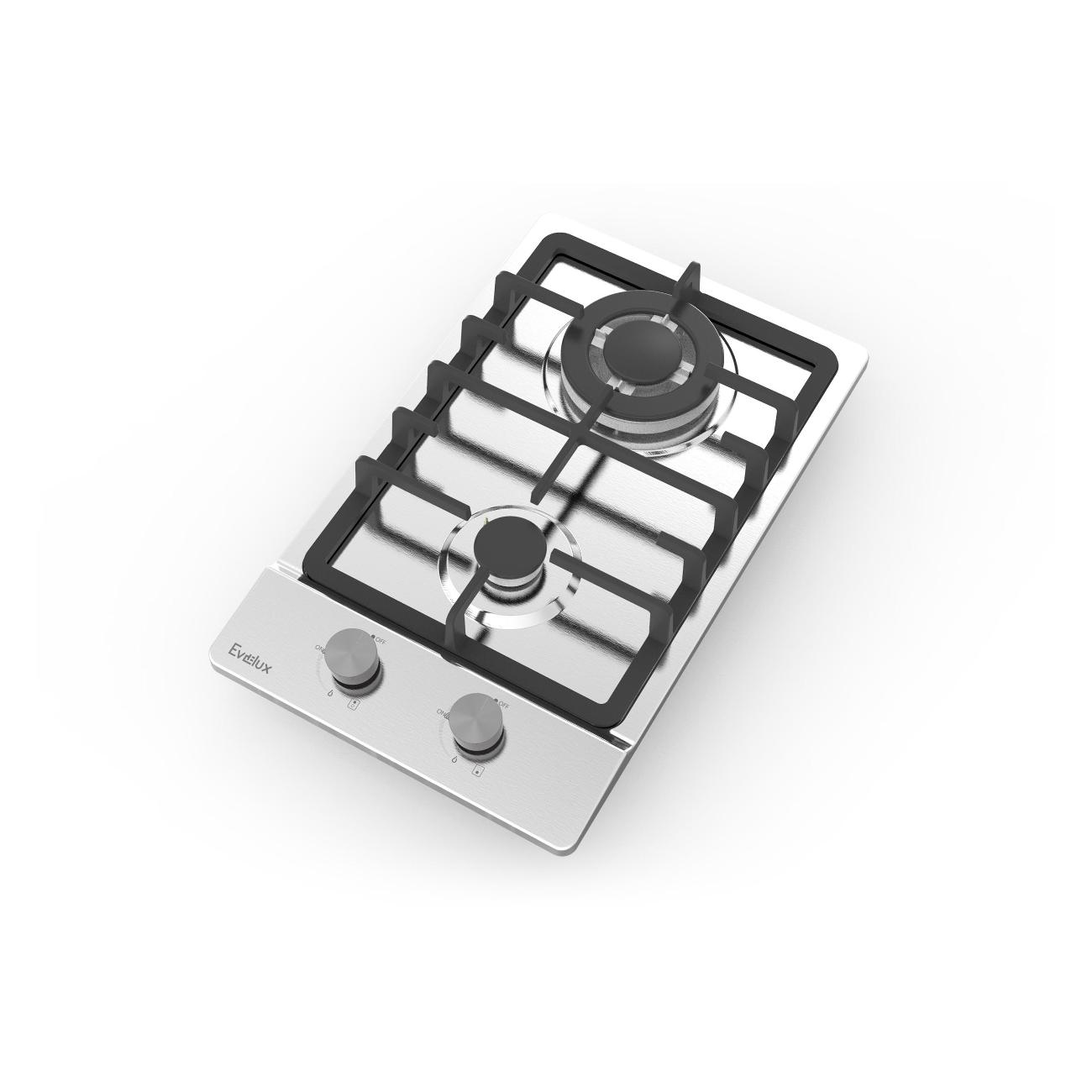 Встраиваемая газовая панель независимая Evelux heg 330 x