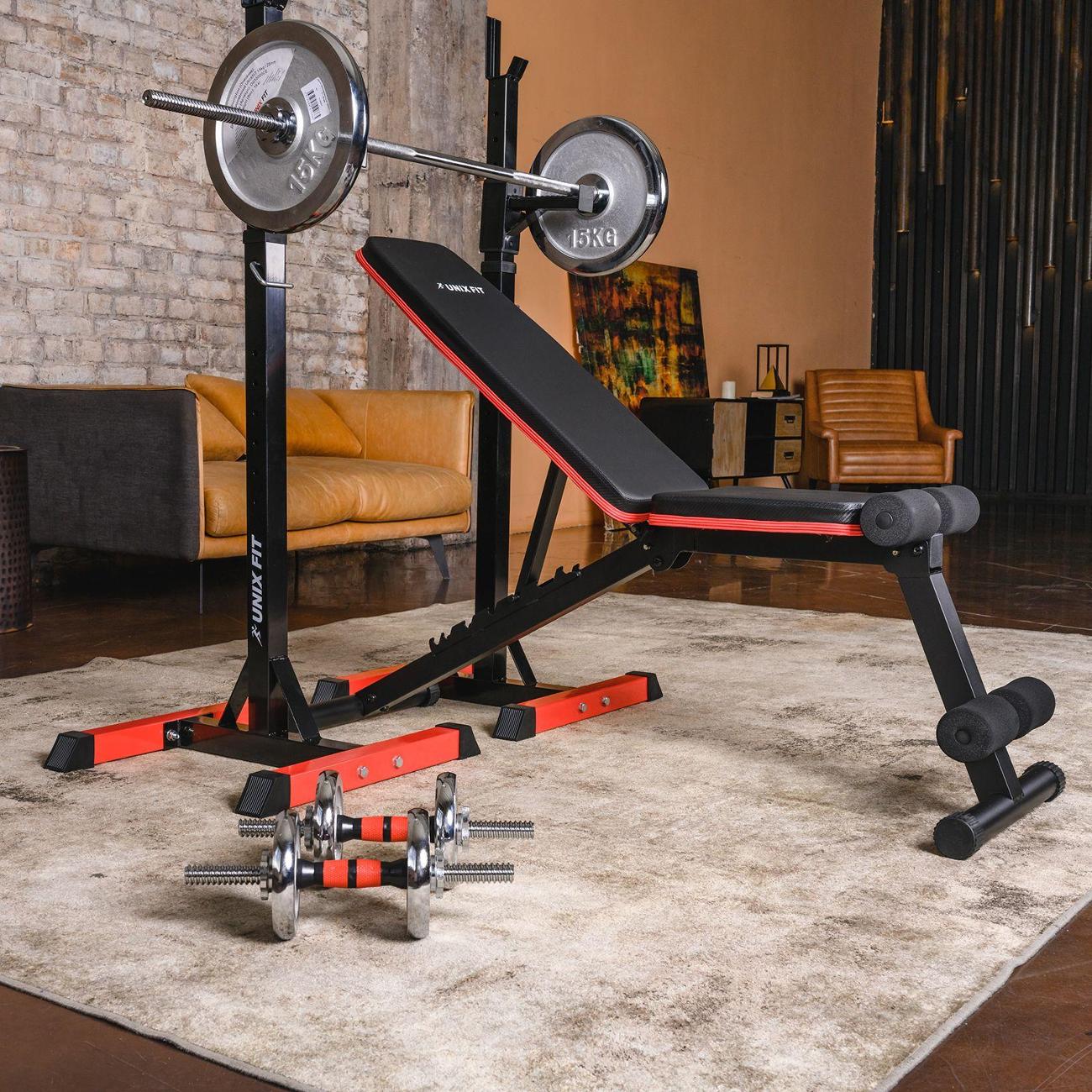 Диск хромированный для штанги и гантелей UnixFit 15 кг, d - 25 мм, блины для штанги, диск для грифа 1шт.