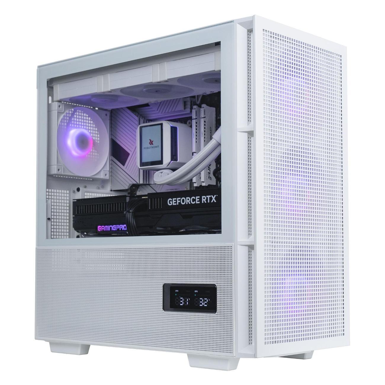 Системный блок игровой Robotcomp Зевс 3.0 V3 5080 White фото