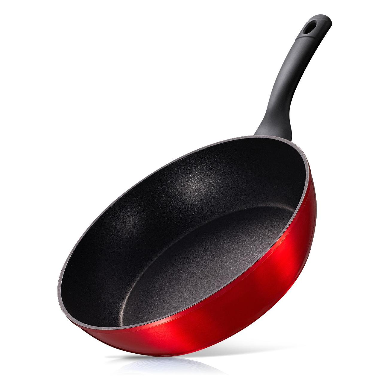 Сковорода глубокая 28см (кованый алюминий) REGENT inox STENDAL фото