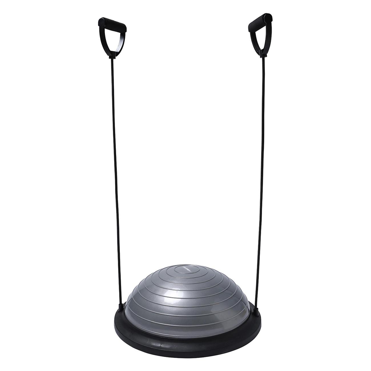 Балансировочная полусфера UnixFit 46 Bosu с эспандерами в наборе, cтеп-платформа, до 120 кг.