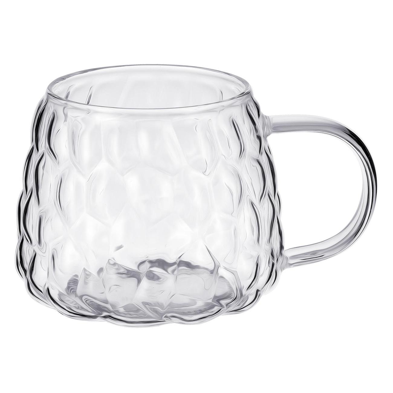 Набор кружек 2 шт., 430мл. для горячих напитков REGENT inox FRANCO