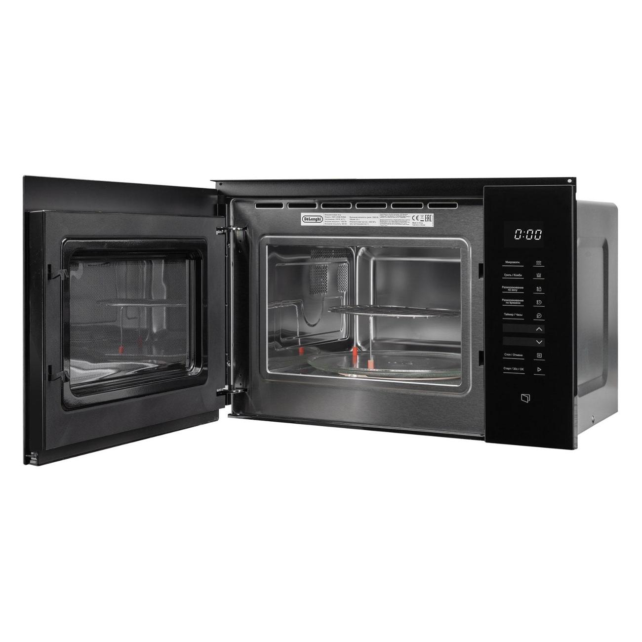 Встраиваемая микроволновая печь DeLonghi DMO 25NB ROMA